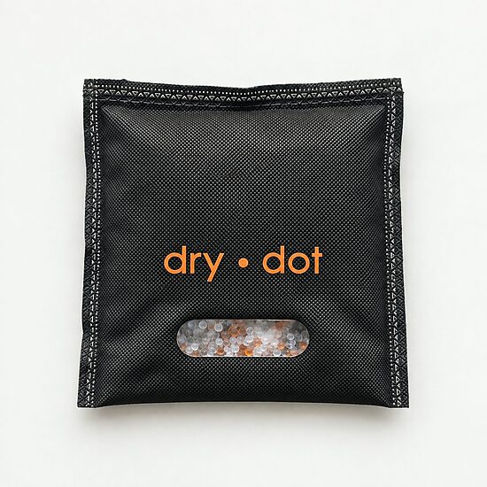 Dry dot regeneruojamas drėgmės surinkimo maišelis